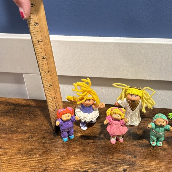 Cabbage Patch Kids PVC Yarn Hair Toddler Baby Dolls Vintage 1980-90s Lot - Picture 2 of 9